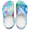 Crocs Colorful Crocs Beach Unisex Multi-Color White Sandals 207556-94S