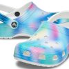 Crocs Colorful Crocs Beach Unisex Multi-Color White Sandals 207556-94S