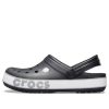 Crocs Crocband Bold Logo Clog Black Unisex Sandals 206021-02G