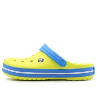 Crocs Crocband Clogs “Yellow Blue” 11016-73E