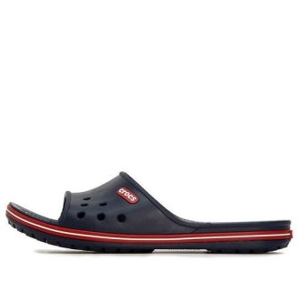 Crocs Crocband Crocs Black Unisex Sandals “Dark Blue Red” 204108-4CC