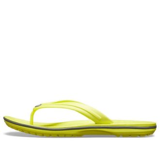 Crocs Crocband Flip Flops “Lemon” 11033-7H1