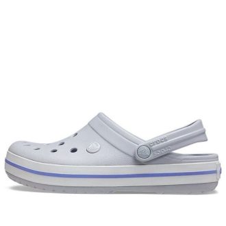 Crocs Crocband Lightweight Wear-Resistant Unisex Gray Sandals 11016-1FH