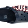 Crocs Crocband Logo Clogs “Navy White” 205568-462