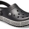 Crocs Crocband Logo Mania Beach Black Sandals 205914-066