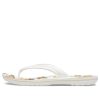 Crocs Crocband Printed Flip Flops “White Tan” 205943-94S