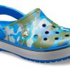 Crocs Crocband Printed Sandals Blue Camouflage Unisex 205834-4JU