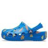 Crocs (GS) Baya Graphic Clogs “Blue” 207017-4JL