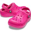Crocs (GS) Baya Lined Clogs “Candy Pink” 205977-6X3