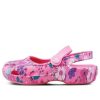 Crocs (GS) Classic Charm Mary Jane Sandals “Pink Purple” 206364-669