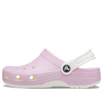 Crocs (GS) Classic Clogs “Pink White” 209161-6S0