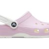 Crocs (GS) Classic Clogs “Pink White” 209161-6S0