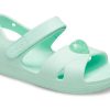 Crocs (GS) Classic Cross-Strap Sandals “Mint Green” 206245-3TI