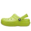 Crocs (GS) Classic Lined Clogs “Green” 203506-3TX