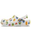 Crocs (GS) Classic Seasonal Print Clogs “White Multi” 207345-94S