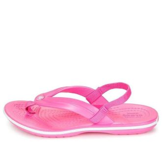 Crocs (GS) Crocband Flip-Flops “Electric Pink” 205777-6QQ