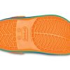 Crocs (GS) Crocband Rainbow Band Clogs “Orange Blue” 205205-80O