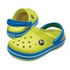 Crocs (GS) Crocband Round Toe Clogs “Yellow Blue” 204537-73E