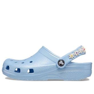 Crocs (GS) Daisy Chain Classic Clog “Blue Calcite” 209065-4NS