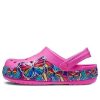 Crocs (GS) Fun Lab Multi Butterfly Band Light Clogs “Pink Blue” 206158-6QQ