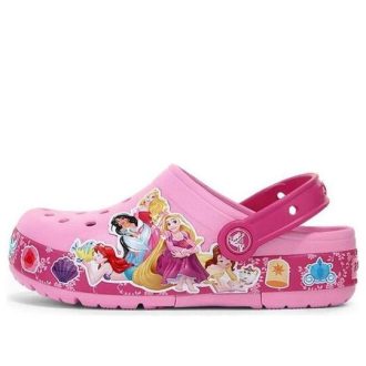 Crocs (GS) Fun Lab Princess Band Light Clogs “Pink” 205496-6I2