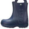 Crocs (GS) Handle It Rain Boots “Navy” 12803-04