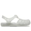 Crocs (GS) Isabella Glitter Sandals “White” 208444-0IC