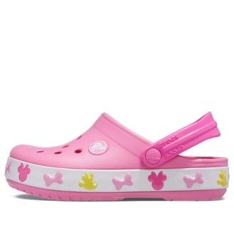 Crocs (GS) x Disney Mickey and Minnie Mouse Clogs “Pink White” 206800-04