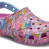 Crocs (GS) x Lisa Frank Classic Clogs “Pink Blue” 208826
