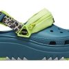Crocs Hiker Xscape Animal Print Clog “Teal Green” 208605-9DB