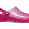 Crocs Jelly Crocs Transparent Red Unisex Sandals 206908-6X0