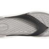 Crocs LiteRide Beach Flip-Flops Black Gray “Black Grey” 205182-05M