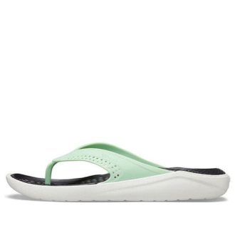 Crocs LiteRide Beach Flip-Flops Mint Green 205182-3TP