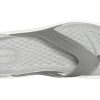 Crocs LiteRide Beach Gray Slippers 205182-06J