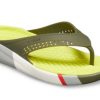 Crocs LiteRide Colorblock Flip Flip-Flops Yellow 205625-37P