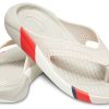 Crocs LiteRide Colorblock Slides “White Red” 205625-6PL