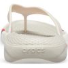 Crocs LiteRide Colorblock Slides “White Red” 205625-6PL