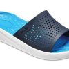 Crocs LiteRide Deep Blue Slippers 205183-462