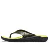 Crocs LiteRide Flip Flops “Black Yellow” 205940-060