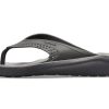 Crocs LiteRide Minimalistic Beach Flip-Flops Dark Grey 205182-0DD