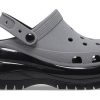 Crocs Mega Crush Reflective Clogs “Grey Black” 209172-1LP