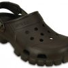 Crocs Minimalistic Wear-Resistant Cozy Sports Unisex Brown Sandals 202651-23B