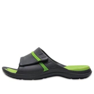 Crocs Modi Casual Shoe Unisex Black Green 204144-0A1