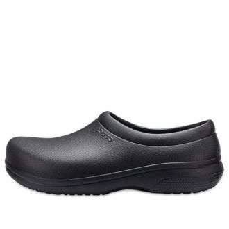 Crocs On The Clock Work Slip On “Black” 205073-001