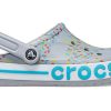 Crocs Printing Beach Unisex Gray Blue Sandals “Grey Blue” 206232-0ES