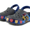 Crocs (PS) CFL Transformers Bnd Lt Slate Graffiti Outdoor Casual Gray Sandals 205501-0DA