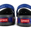 Crocs (PS) CFL Transformers Bnd Lt Slate Graffiti Outdoor Casual Gray Sandals 205501-0DA