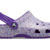 Crocs (PS) Classic Glitter Clog “Purple” 206993-573
