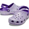 Crocs (PS) Classic Glitter Clog “Purple” 206993-573