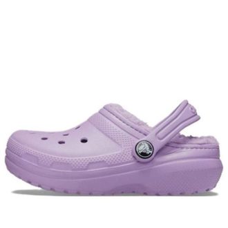 Crocs (PS) Classic Lined Clog “Purple Violet” 207010-5PR